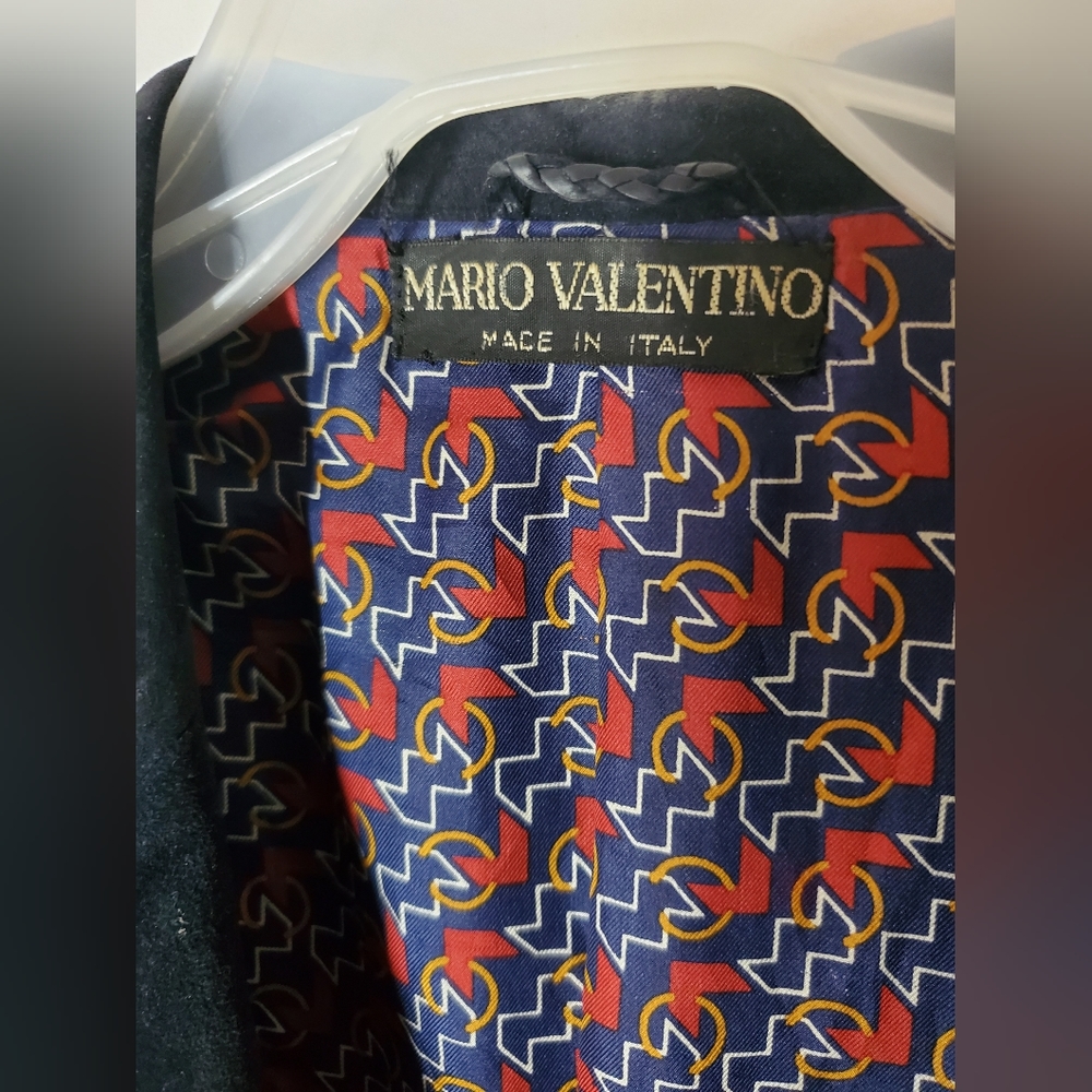 Mario Valentino, Navy Blue Blazer, 42